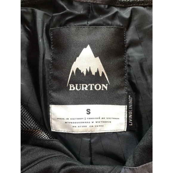 Burton MB Cargo PT MID 13166 Snowboard Ski Pants Living Lining Small (Reg) - Picture 2 of 10